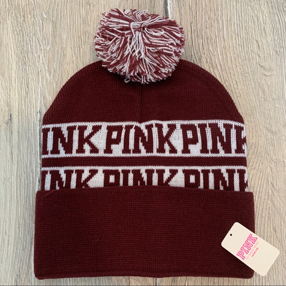 Pink by Victoria Secret beanie